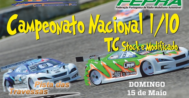 3ª Prova Campeonato Nacional 1/10 TC Stocks e Modificados